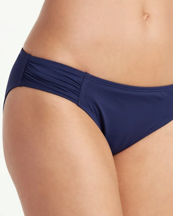 2025 Tommy Bahama Pearl Shirred Hipster Bikini Bottoms - TSW31014B