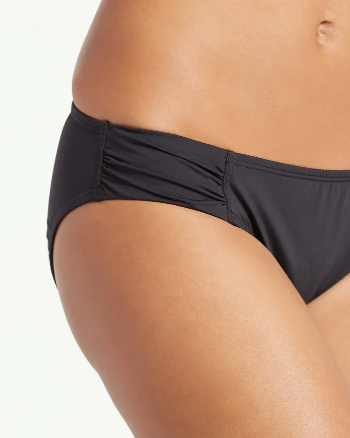 2025 Tommy Bahama Pearl Shirred Hipster Bikini Bottoms - TSW31014B