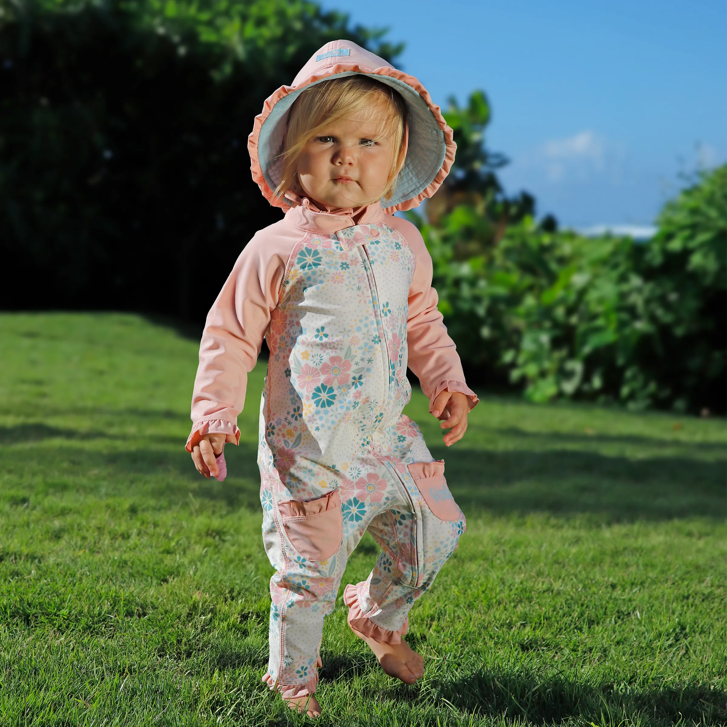 Baby Girl's Sun & Swim Suit
