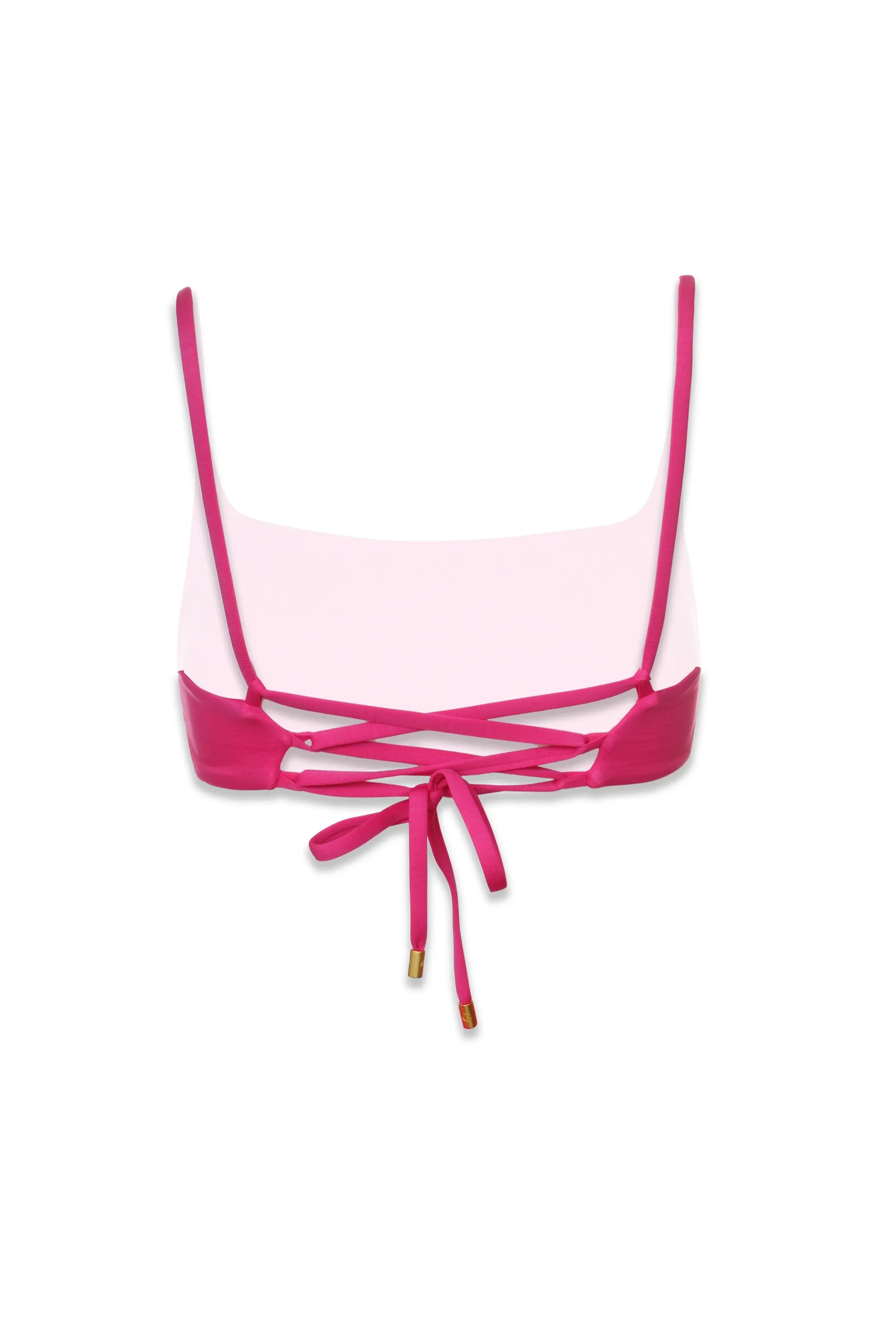 Ballet Bralette  |  Textured Lotus Pink