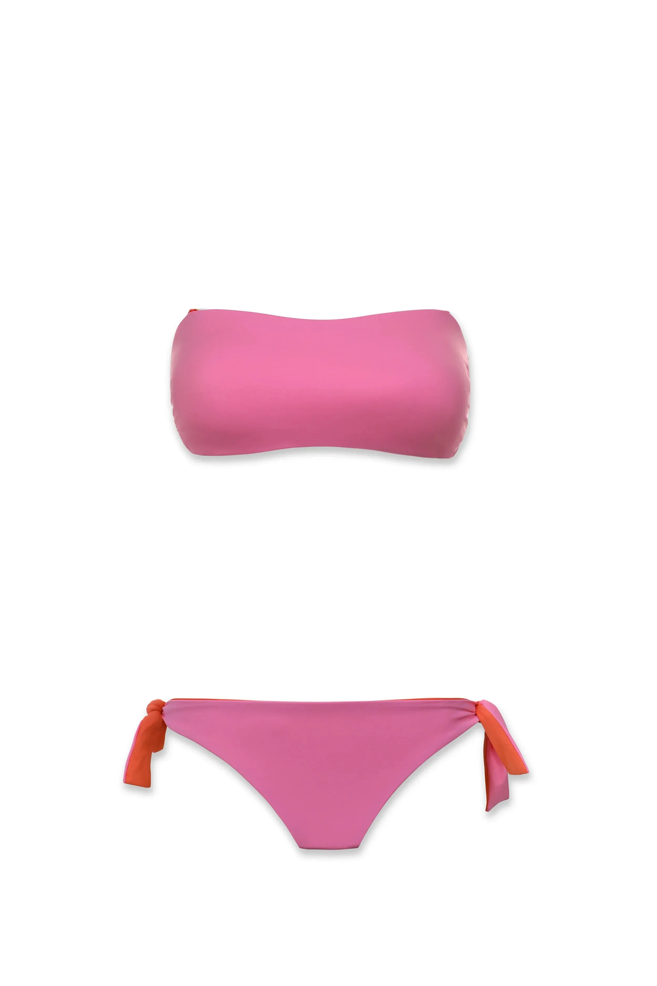 Bandeau Top  |  Pink Coral