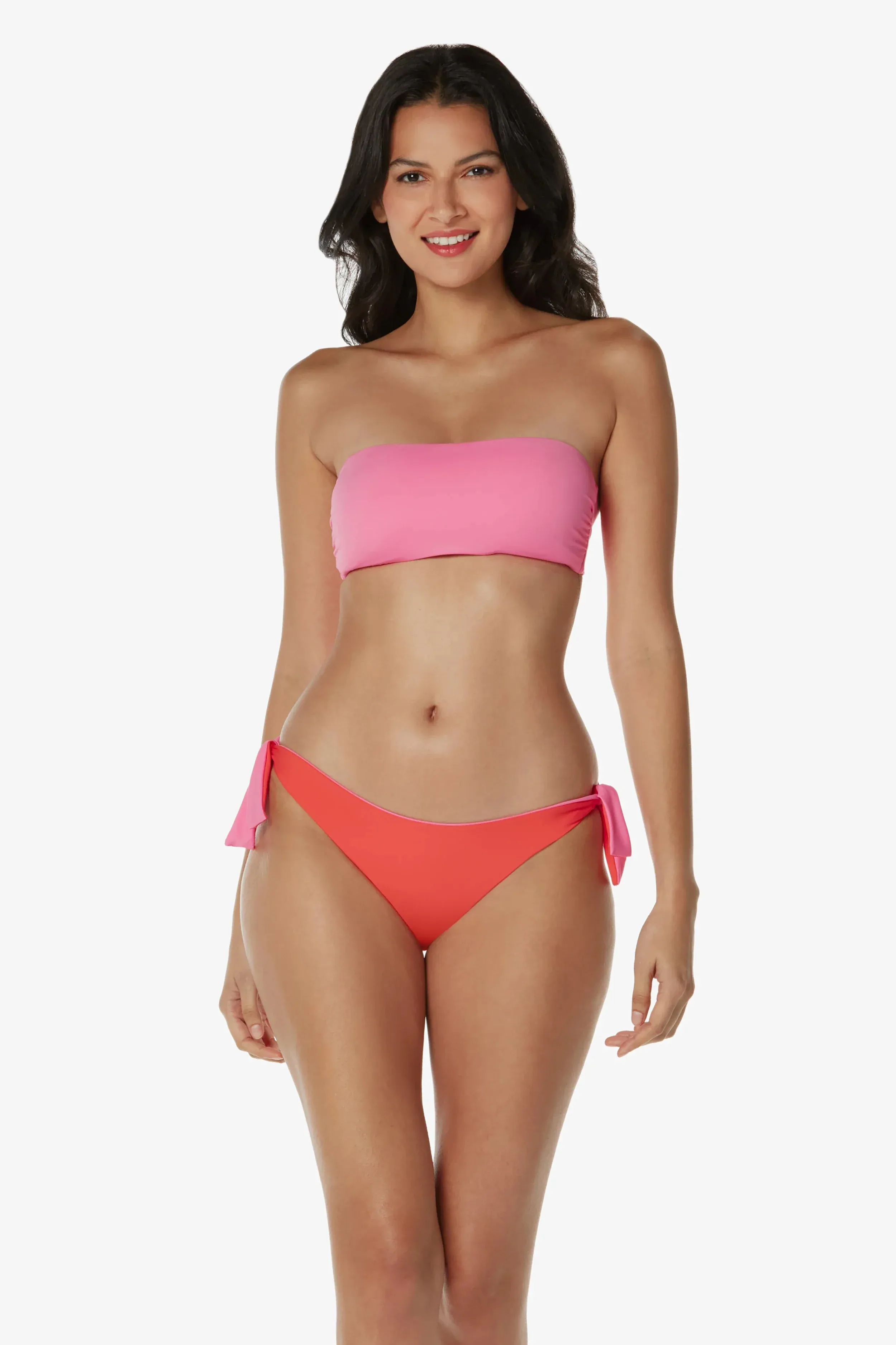 Bandeau Top  |  Pink Coral