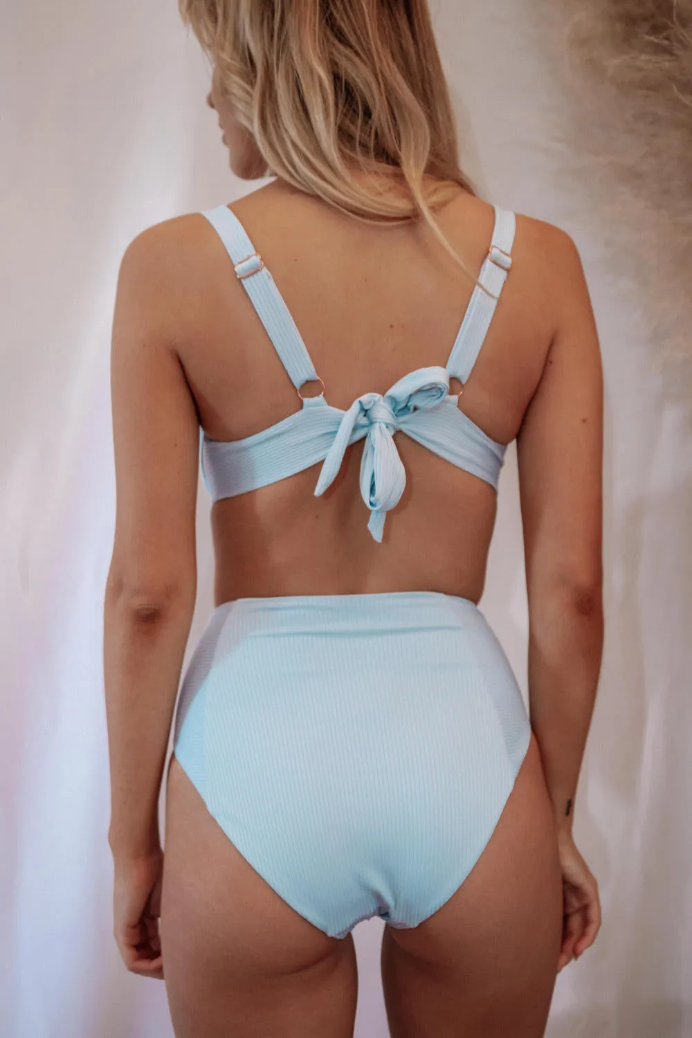 Blair High-Waist Bottoms - Sustainable - Blue