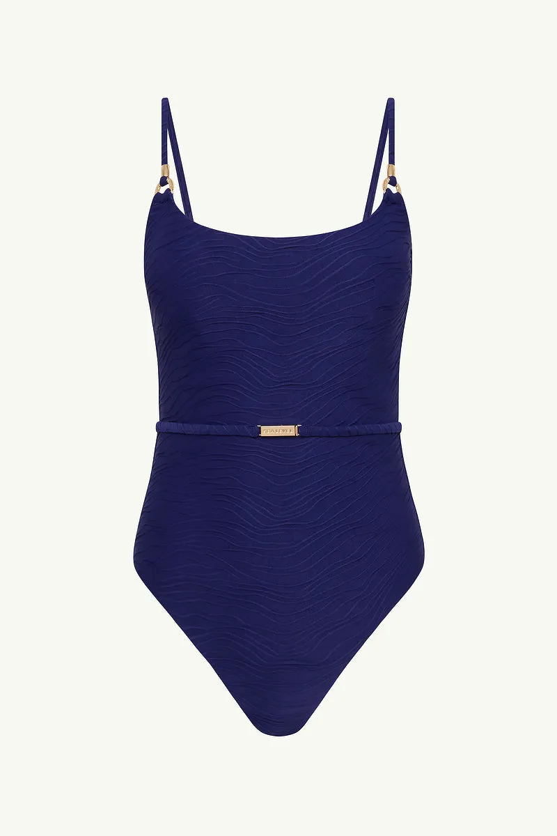 De Soleil Scoop Neck One Piece