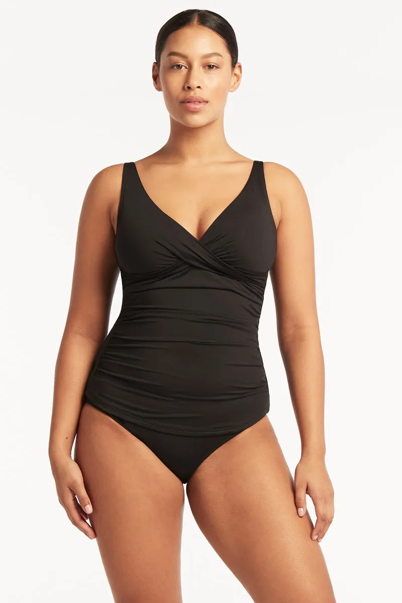 Eco Essentials Cross Front Tankini