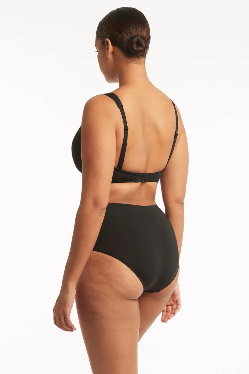 Eco Essentials High Waist Gathered Side Pant
