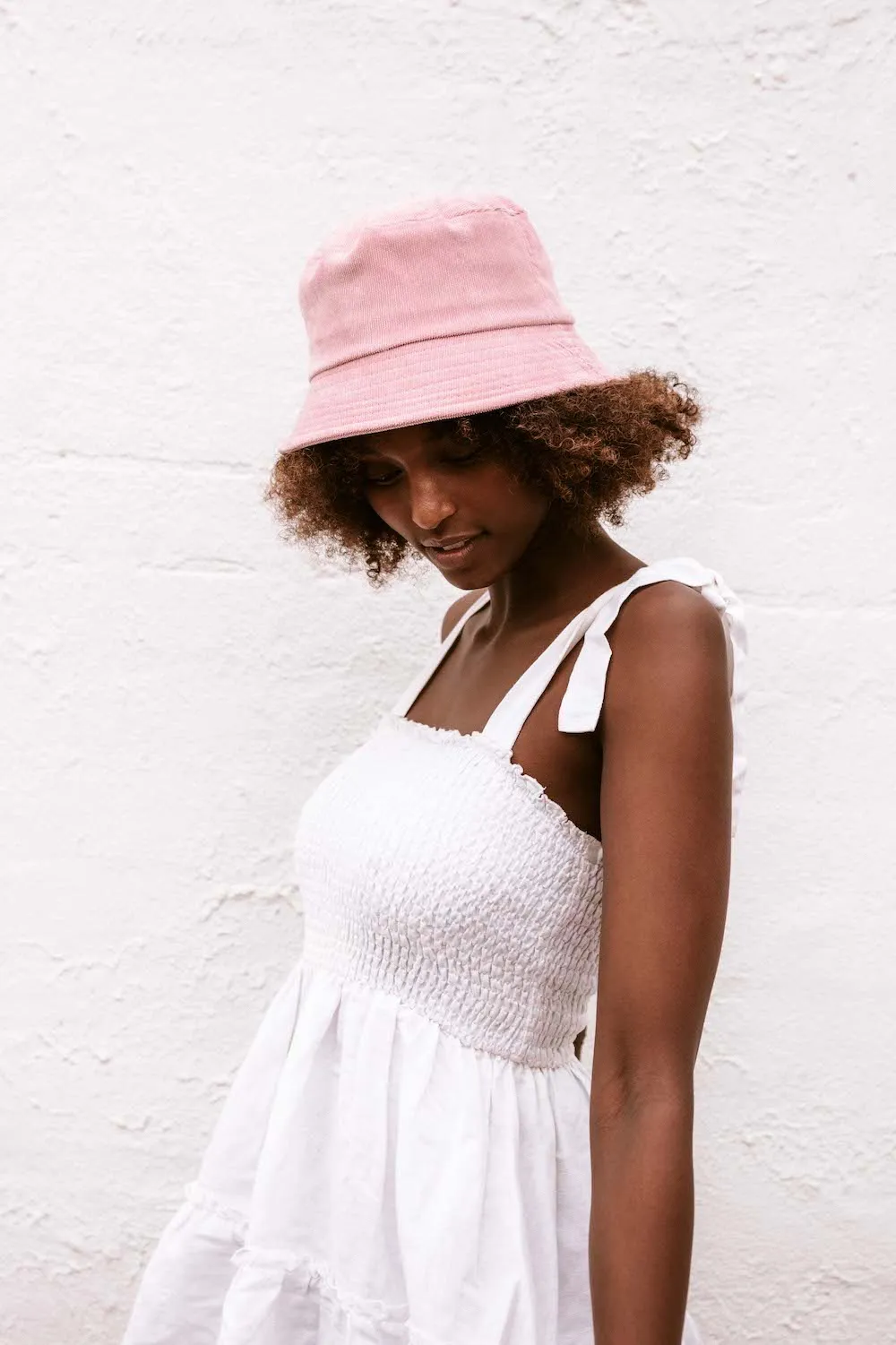 Elle Bucket Hat - Pink