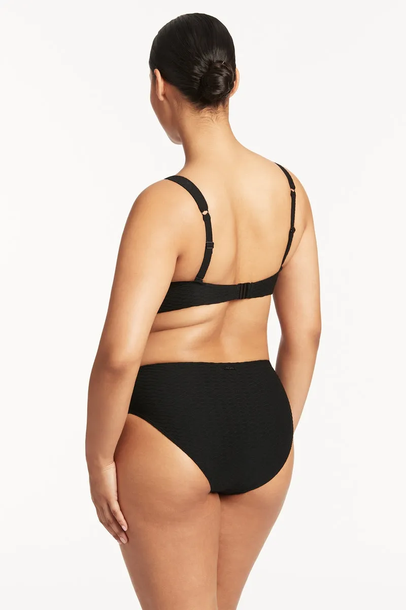 Honeycomb Mid Bikini Pant