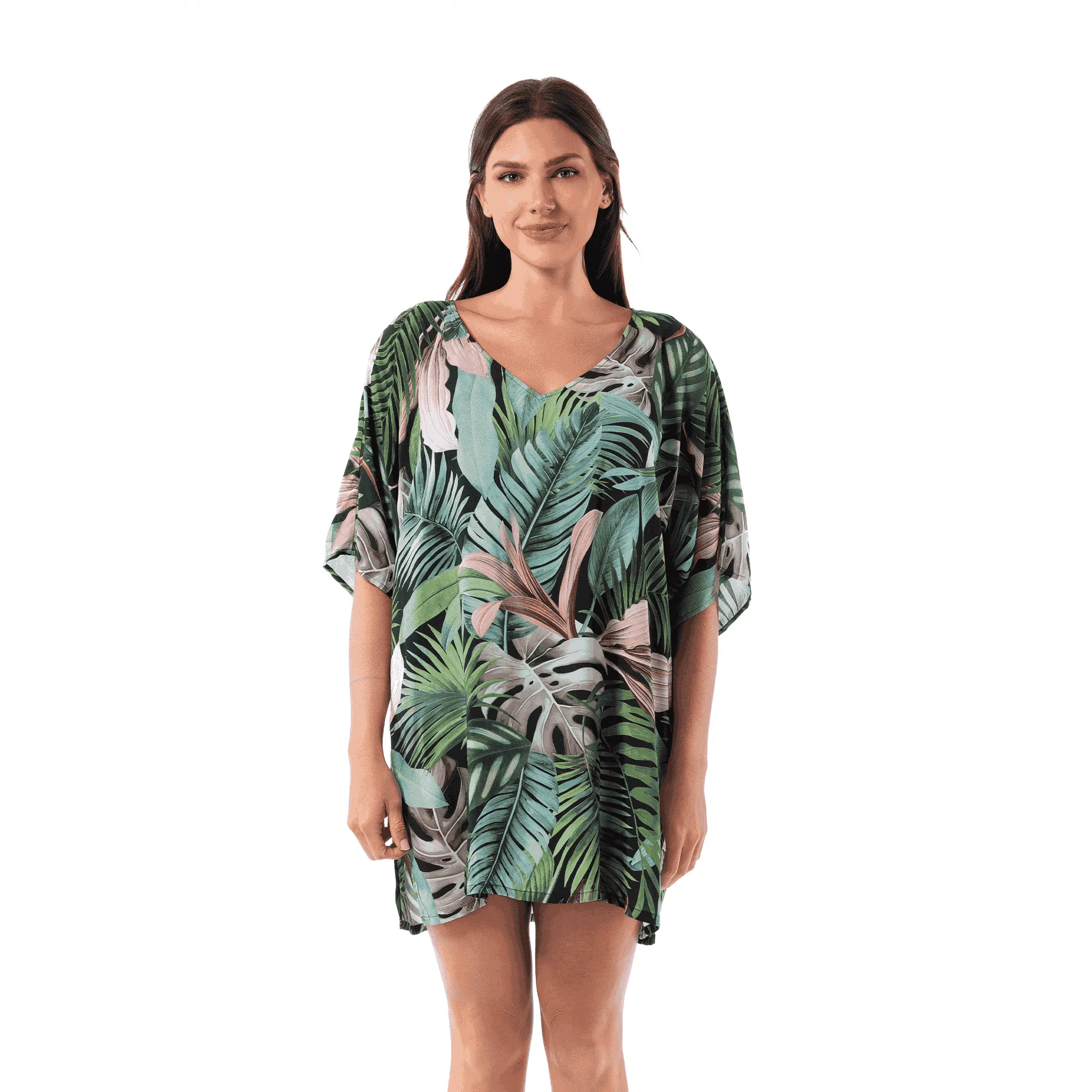 JUNGLE GLAM CELIA TUNIC COVERUP