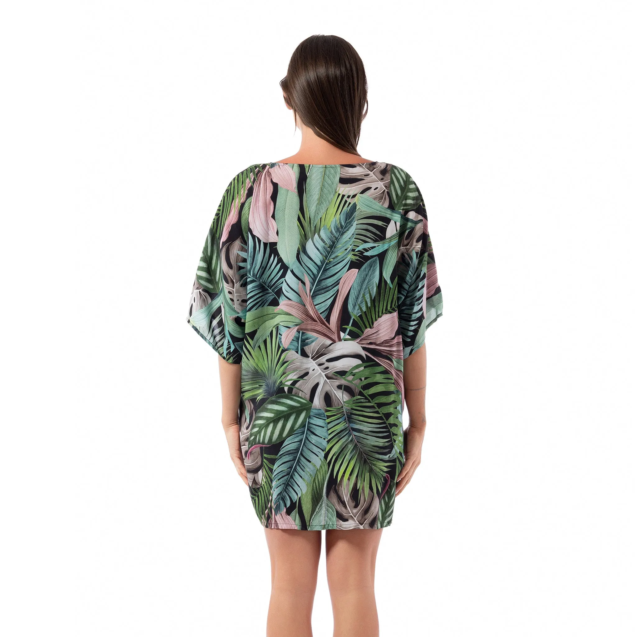 JUNGLE GLAM CELIA TUNIC COVERUP
