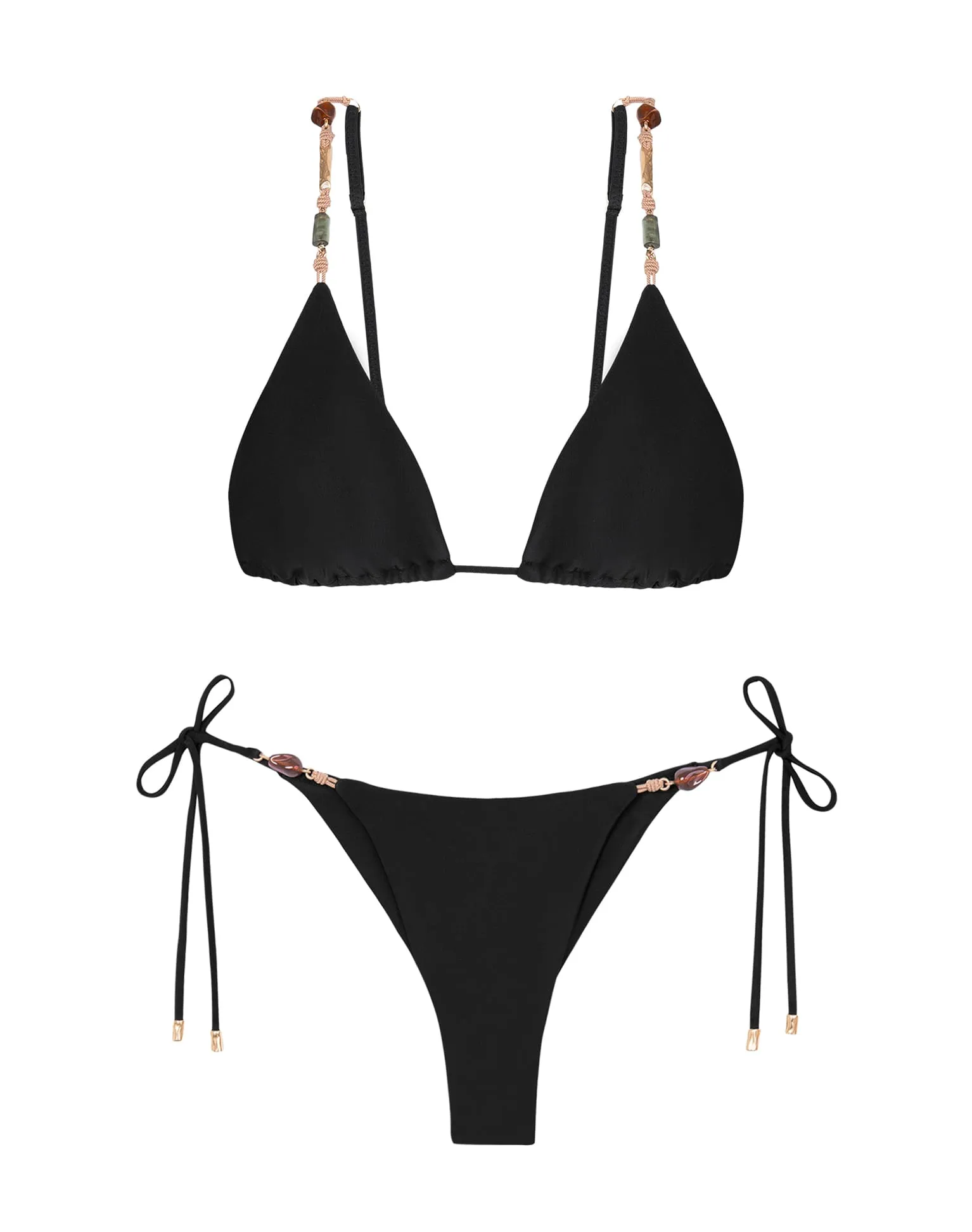 Kaia Tri Top - Black
