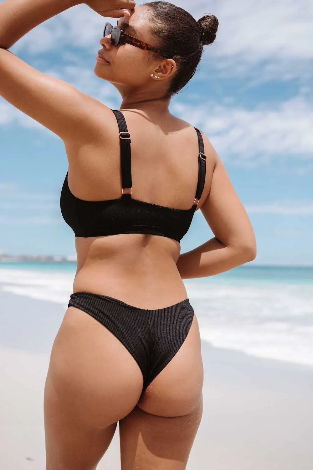 Lena Cheeky Bottoms - Sustainable - Black