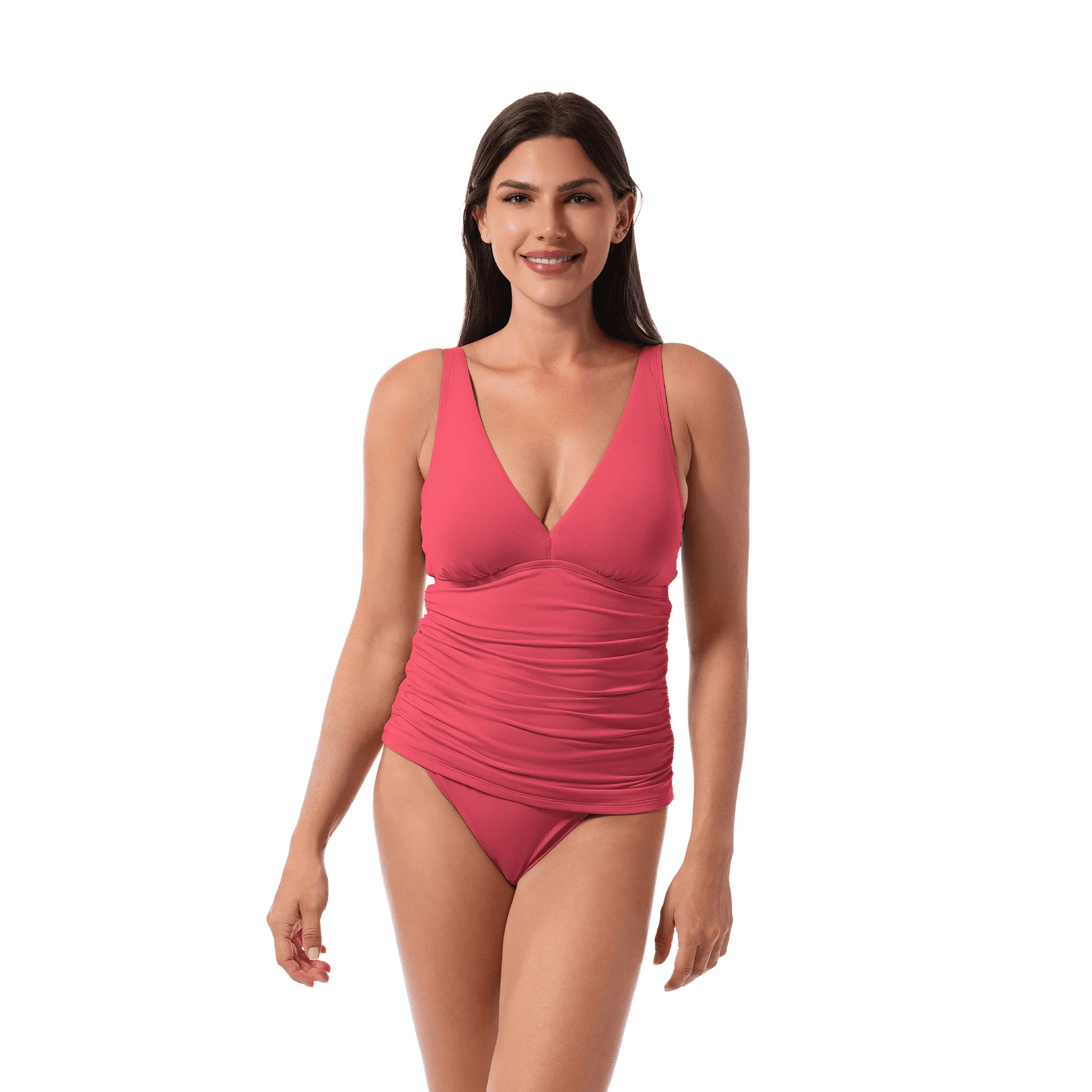 LOUISE WRAP TANKINI TOP