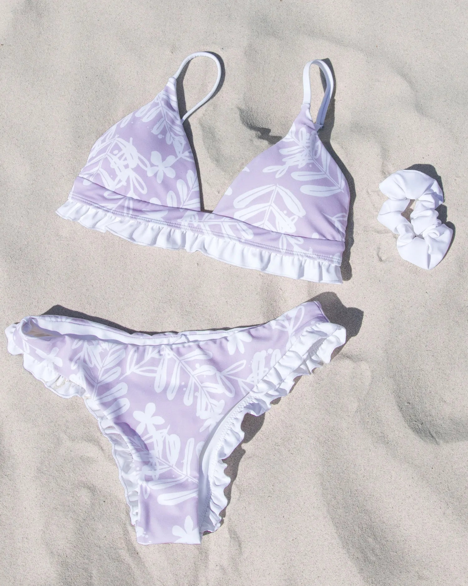 Luci Cheeky Bottoms - Lilac Floral