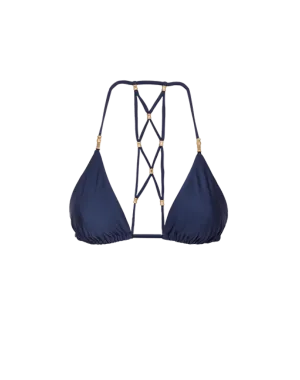 Lucy Triangle Top - Indigo