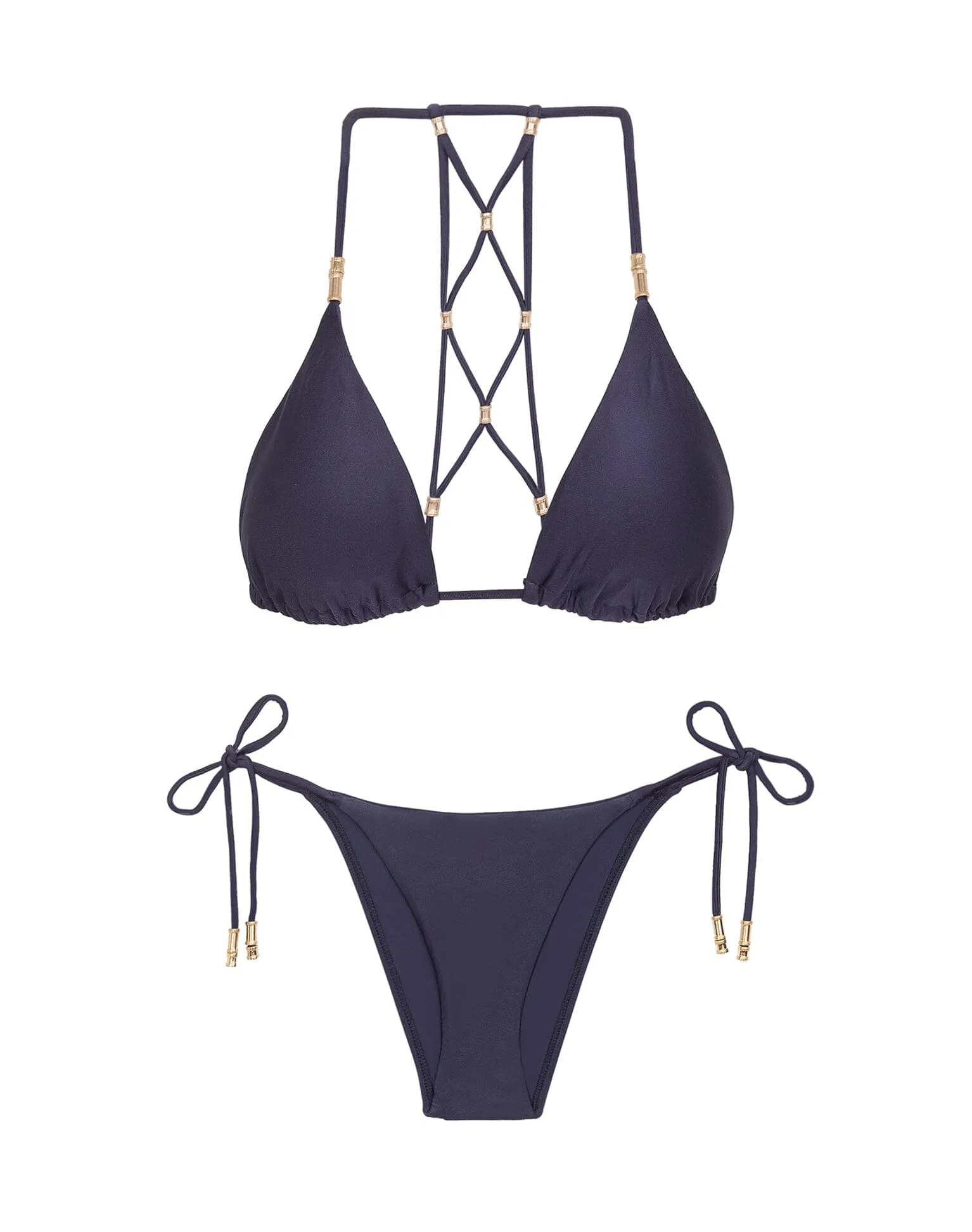 Lucy Triangle Top - Indigo