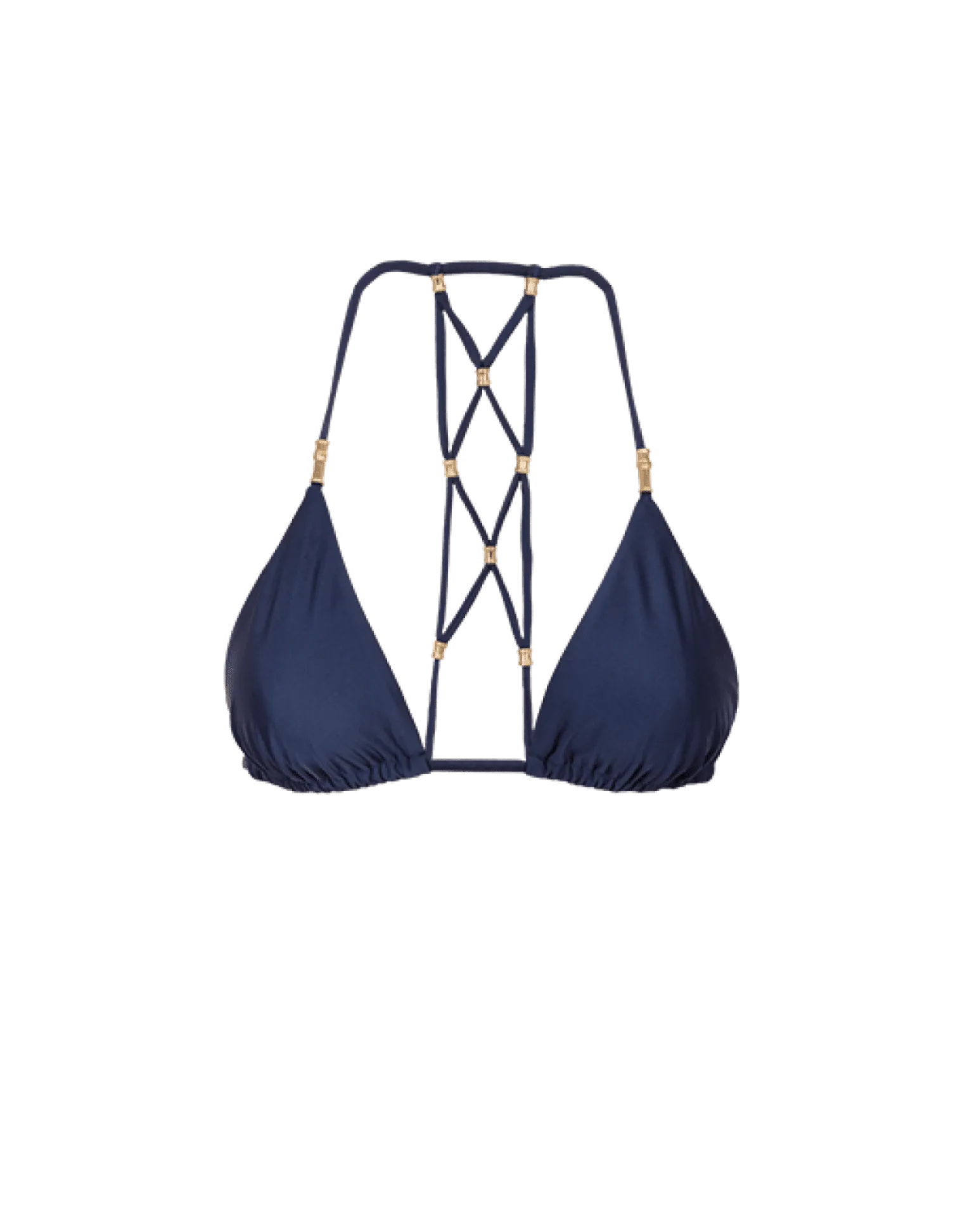 Lucy Triangle Top - Indigo
