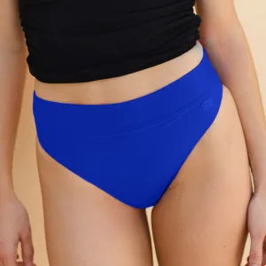 Navy Terry Almost Cheeky Bottoms
