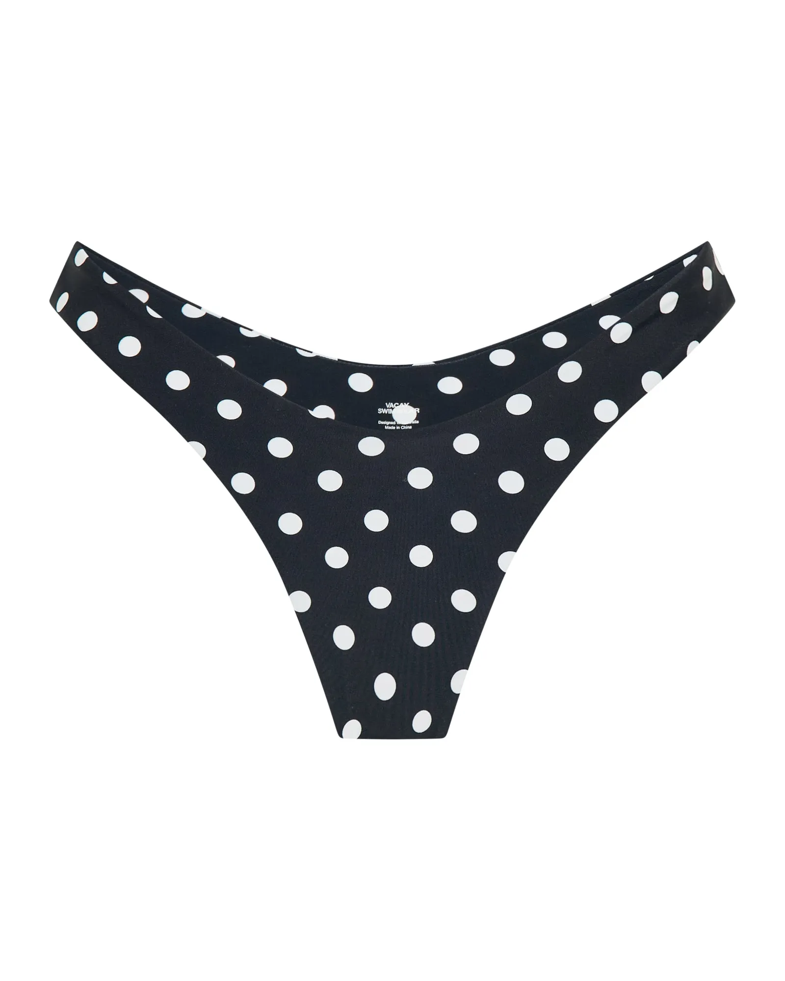 Positano Bottom Black Polka