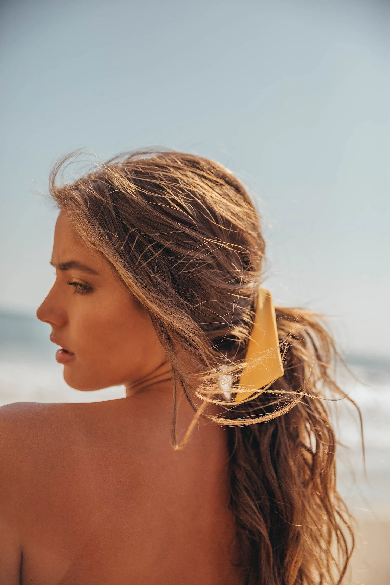 Praiano Bikini Top - Lemon Drop Yellow