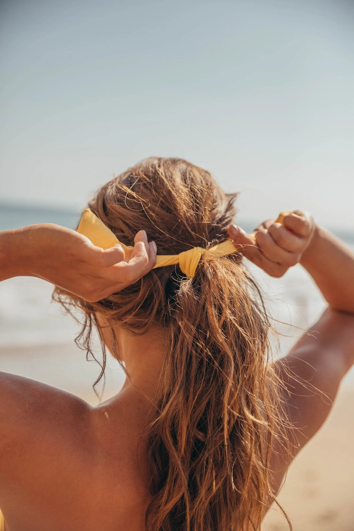 Praiano Bikini Top - Lemon Drop Yellow