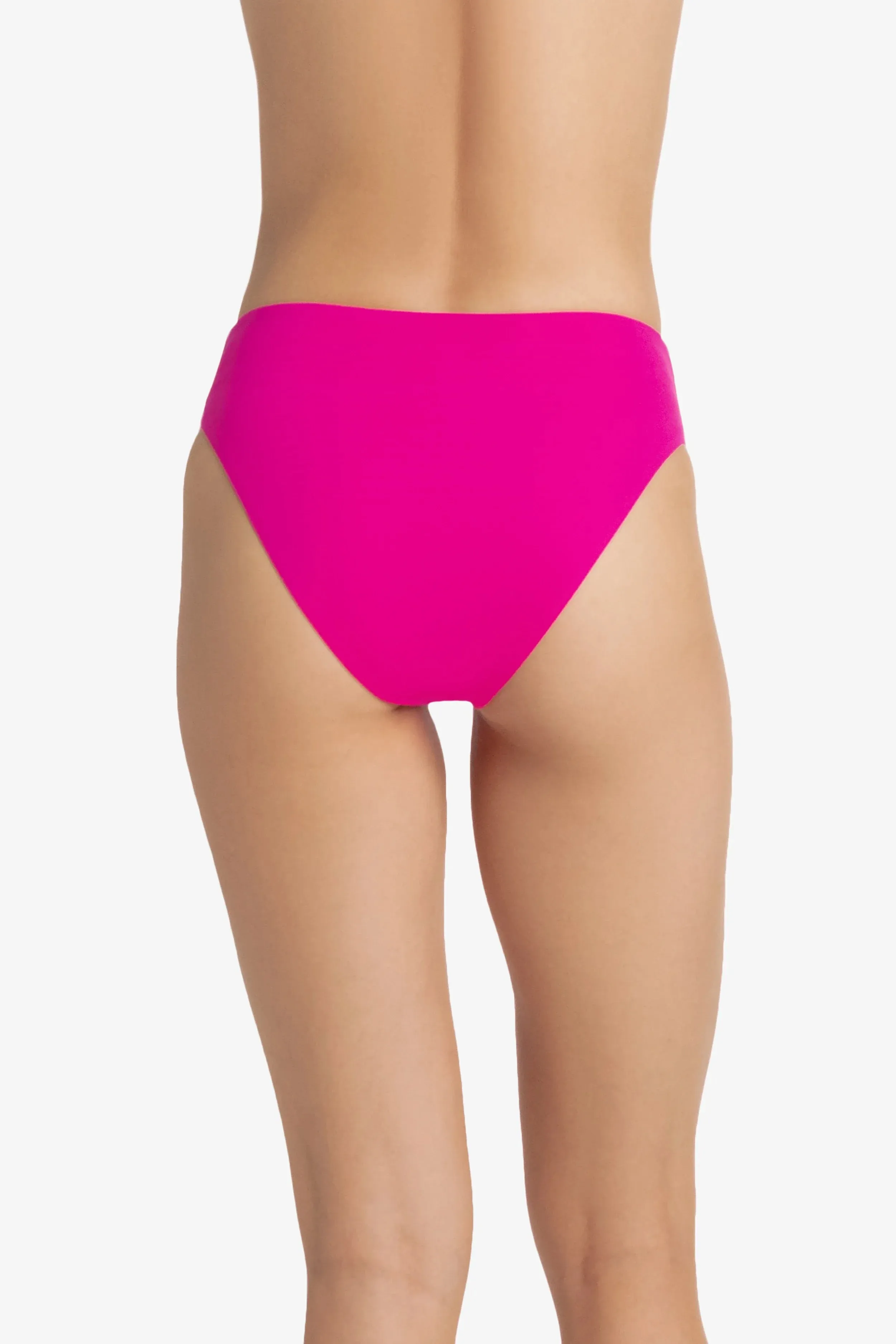 Shirred Bottom  |  Textured Lotus Pink
