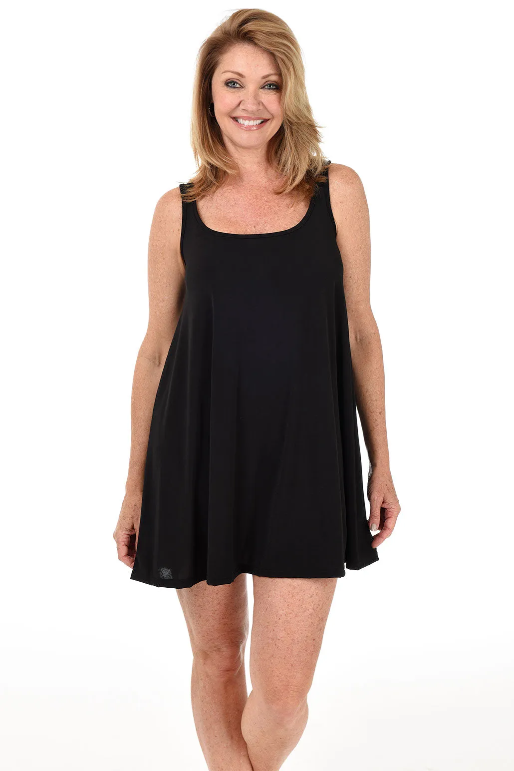 Spa Sleeveless Swing Dress Cover-Up