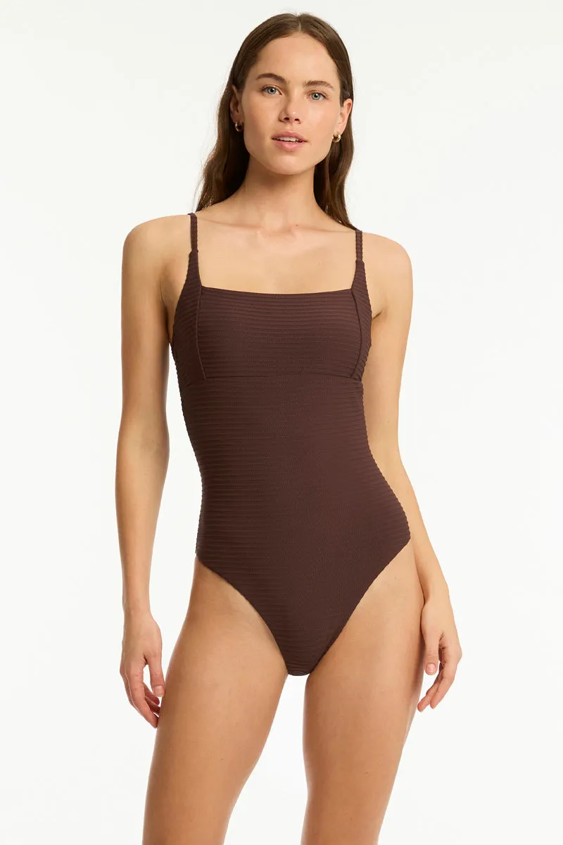Spinnaker Square Neck One Piece