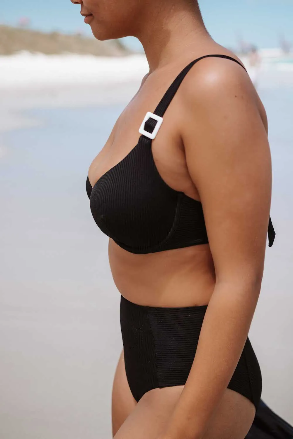 Stella Bikini Top - Sustainable - Black