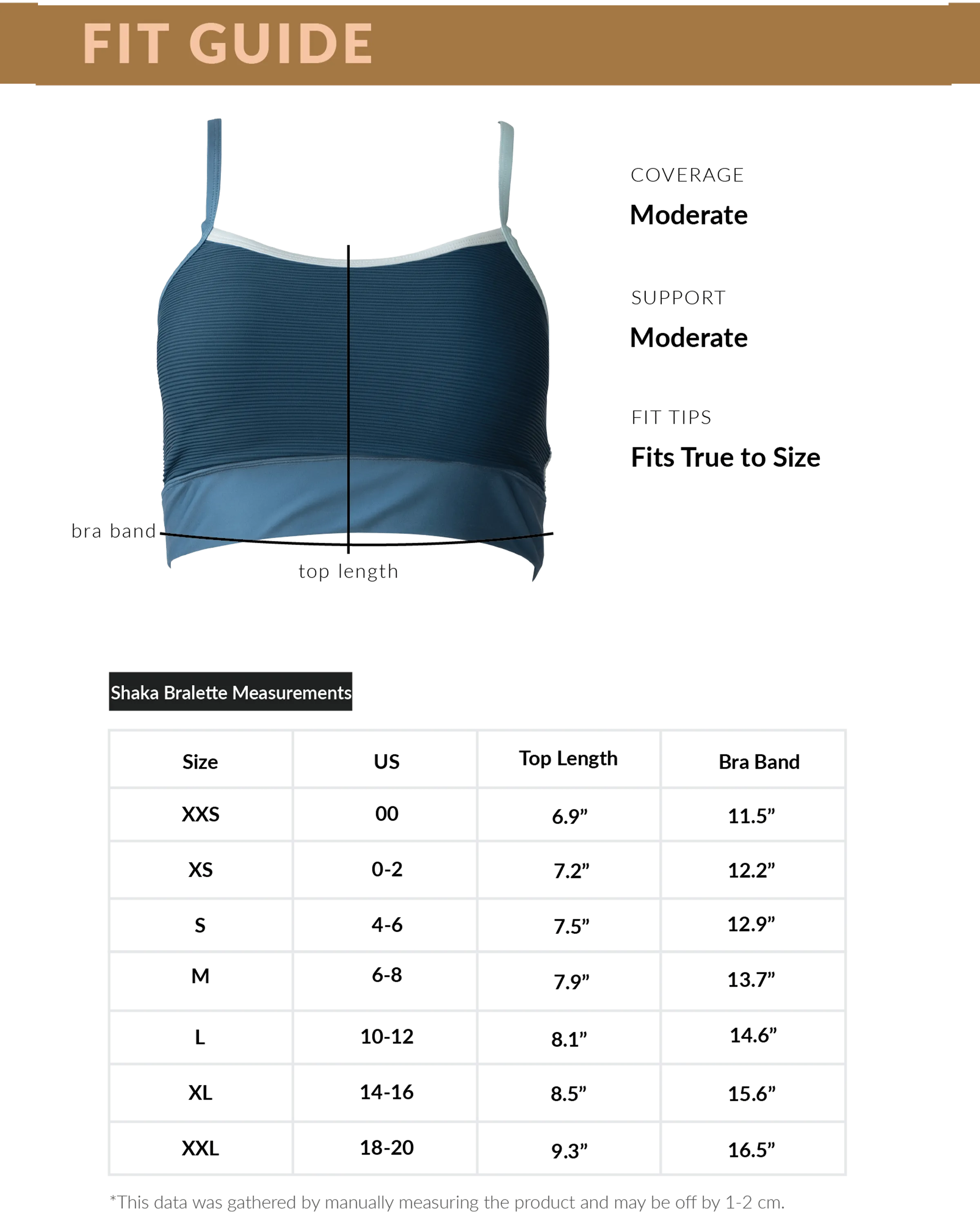 Textured Maluhia Shaka Bralette