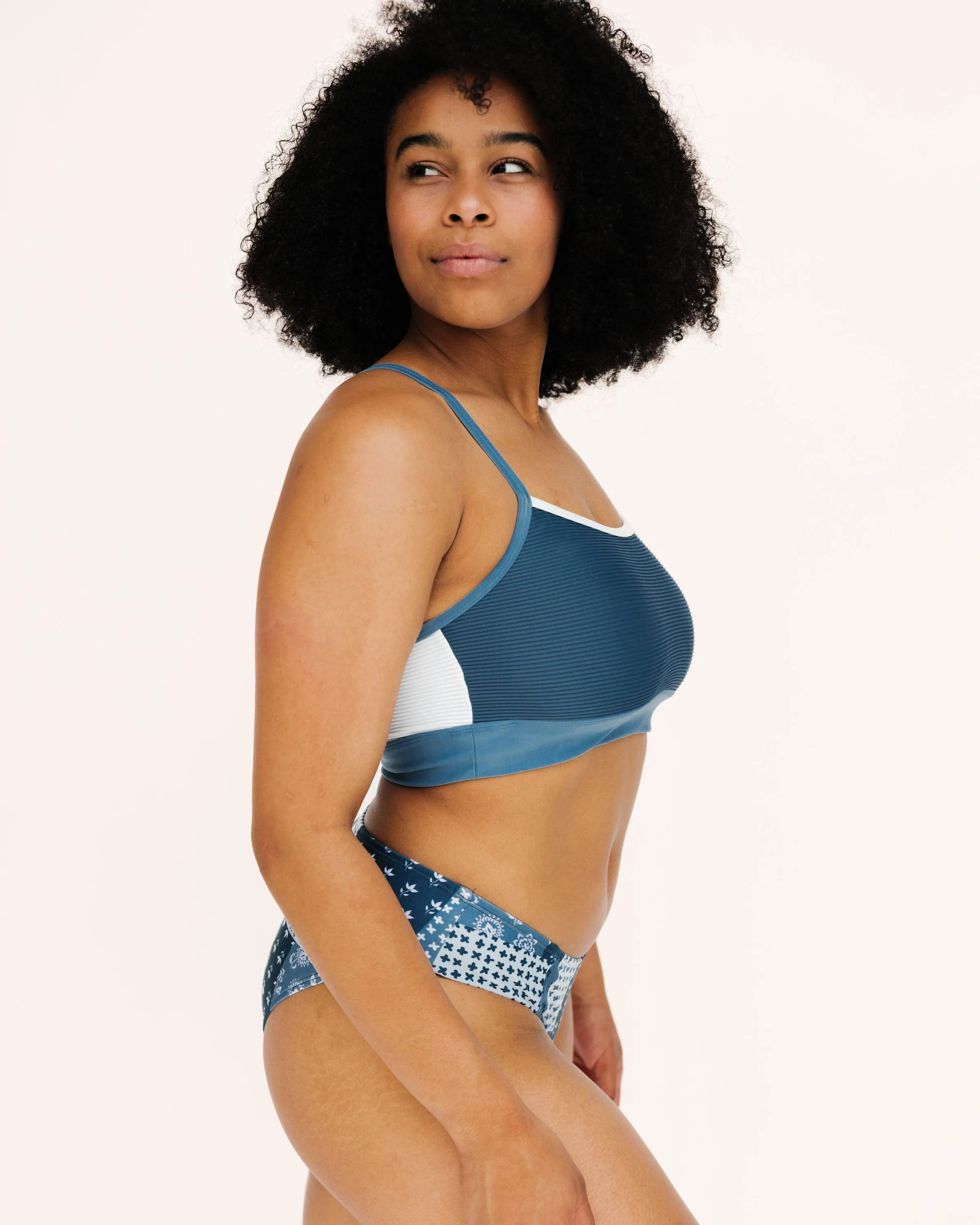 Textured Maluhia Shaka Bralette