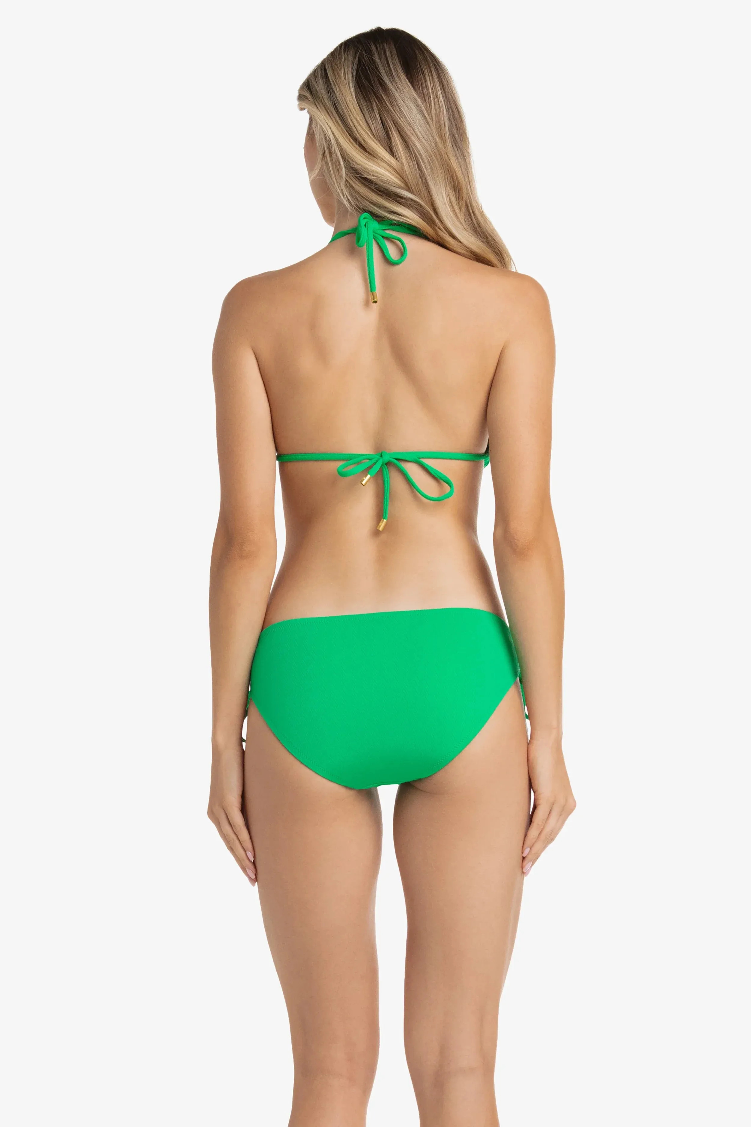 Tunnel Side Hipster  |  Chevron Textured Kelly Green