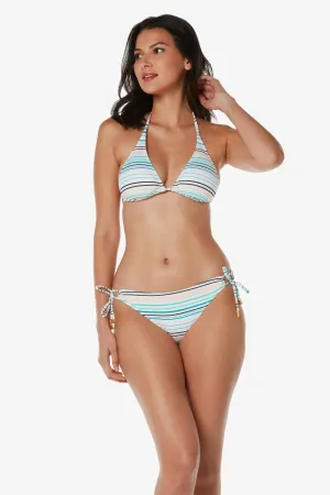 Tunnel Side Hipster  |  Textured Coastal Stripe