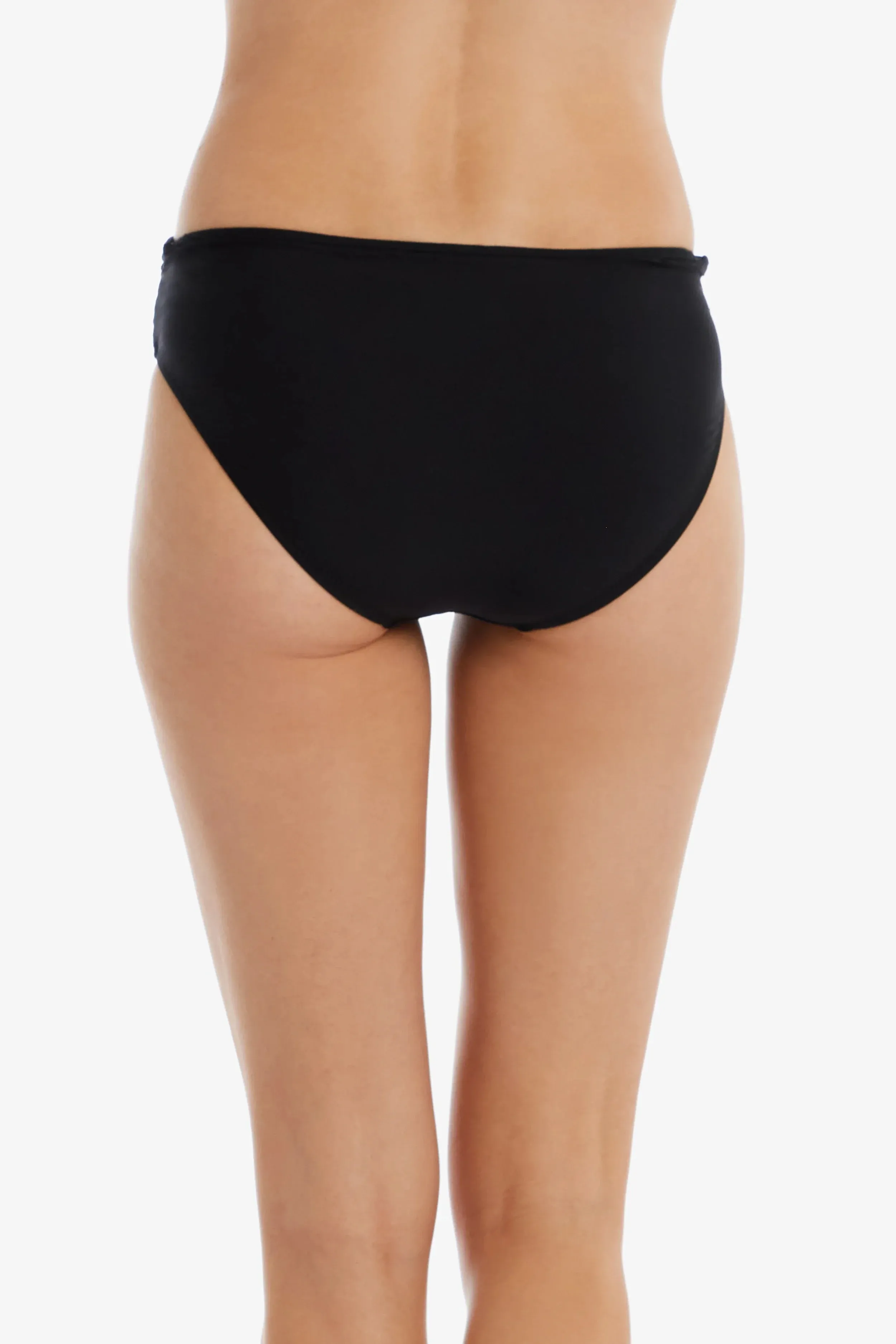 Twist Front Hipster  |  Black