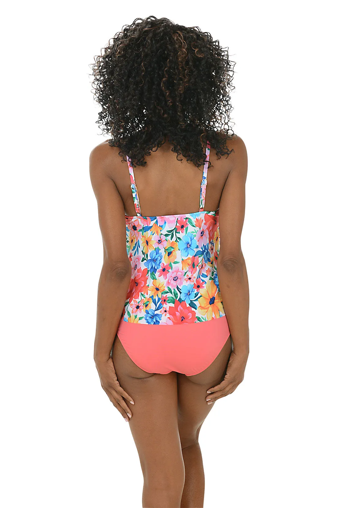Wallflower Double Tiered Tankini Top